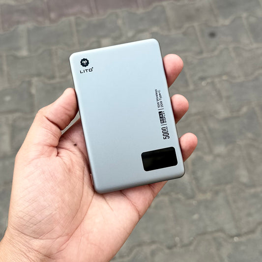 Lito Oled 5K Power Bank 5000 Mah ( No. 1744 )