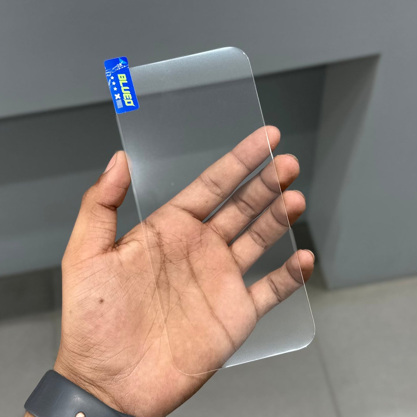 BLUEO HD CLEAR ANTISTATIC DUSTPROOF GLASS BAZEL LESS ( No. 3184 )