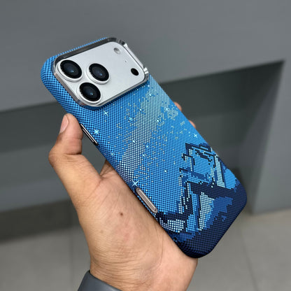 LUXO CARBON CASE -BLUE STARS ( No. 3179 )