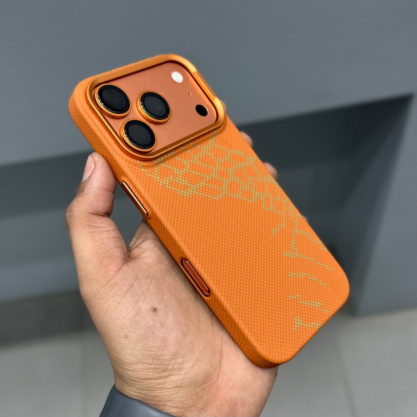 PINKSUN CARBON CASE - ORANGE 0.3 ( No. 3131 )