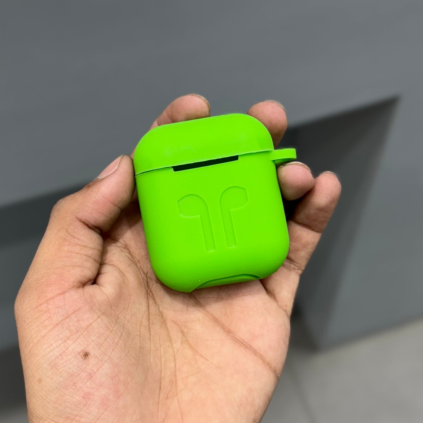 AIRPODS SILICON CASE - PIRATE GREEN ( No. 2676 )