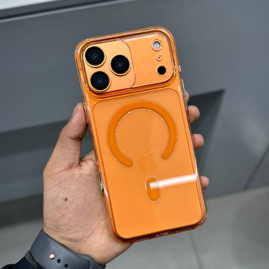 CMAQ ULTRA CLEAR CAPTURE CASE-ORANGE ( No. 3074 )