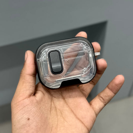 EGGSHELL URBAN PROTECT AIRPODS CASE - BLACK ( No. 2654 )