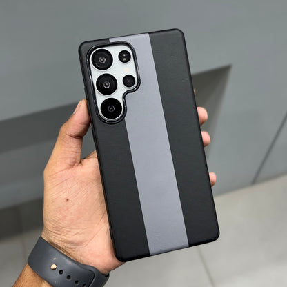 2 CUT NOMO CASE - SAMSUNG BLACK - GREY ( No. 2387 )