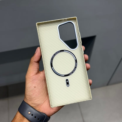 LUXO CARBON CASE SAMSUNG - LIGHT BROWN ( No. 2524 )