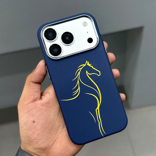 LUXO HORSE P MAGSAFE CASE - BLUE ( No. 3540 )
