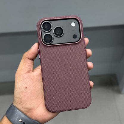 CMAQ WOVEN PRO MAGSAFE CASE - BURGUNDY ( No. 4144 )