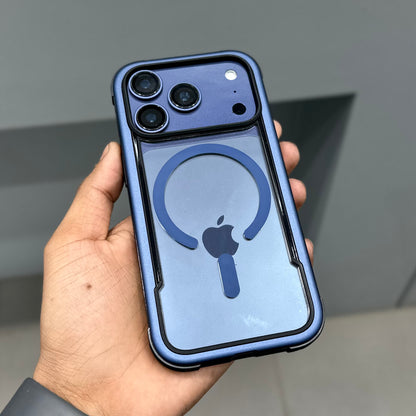 NYJ STEEL ARMOR MAGSAFE CASE - BLUE ( No. 2968 )