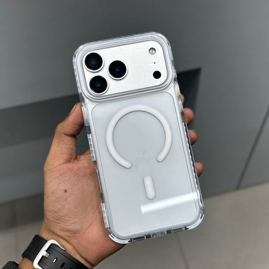 TRANZO BC 01 DETACHABLE HOOK MAGSAFE CASE - WHITE ( No. 2754 )