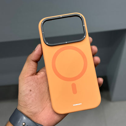 YOUNGKIT HARD SILICON MAGSAFE CASE - Orange ( No. 2392 )