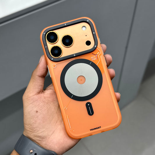 YOUNGKIT Cyber CD Case with Magsafe - Orange ( No. 2238 )