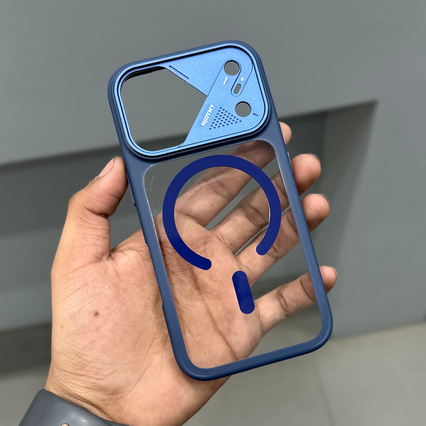 NY ARMOR X MAGSAFE CASE - BLUE ( No. 3050 )