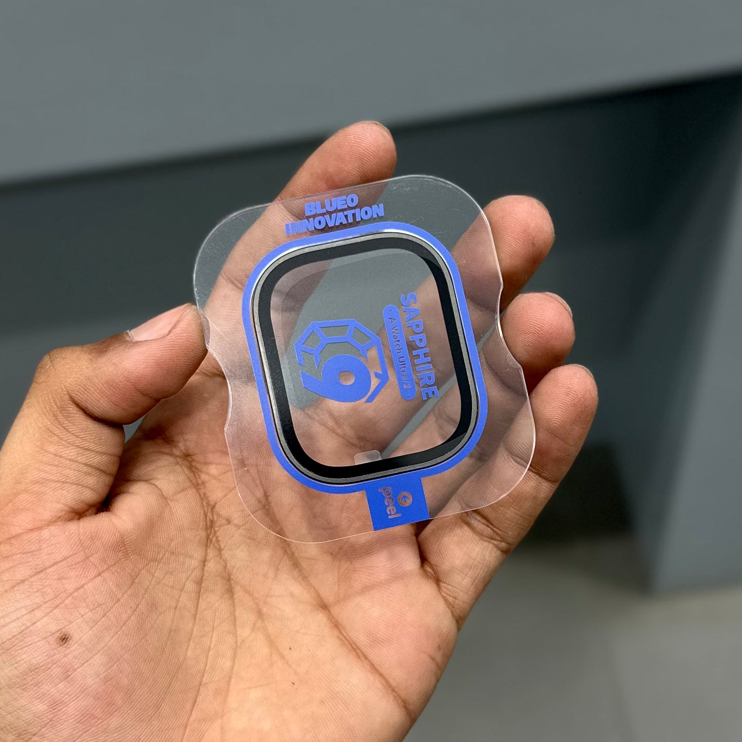 BLUEO SAPPHIRE WITH TITANIUM ALLOY - BLACK ( No. 3218 )