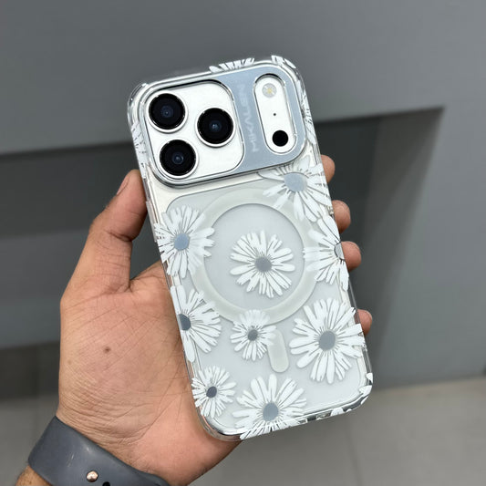 MIKALEN FLOWER MAGSAFE - SILVER ( No. 3064 )