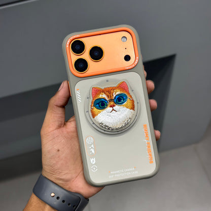 NIMMY POPUP CASE - GREY ORANGE ( No. 2699 )