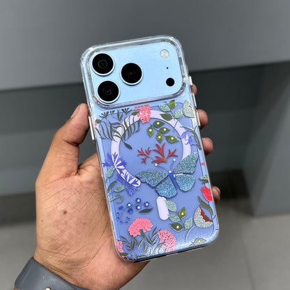 MOSTREET FLOWERS CASE - PURPLE ( No. 3924 )