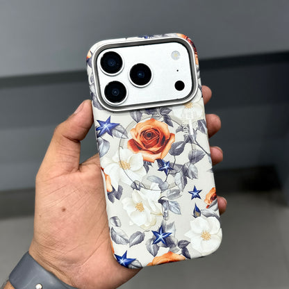 ONE GIF FLORAL EMPRESS EDITION MAGSAFE CASE - GREY 2.0 ( No. 4175 )