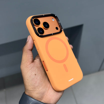 YOUNGKIT HARD SILICON MAGSAFE CASE - Orange ( No. 2392 )