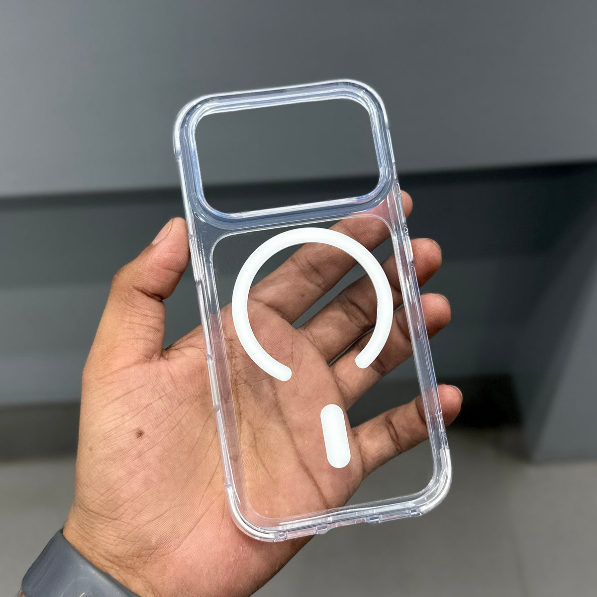 CMAQ AIR X MAGSAFE CASE - TRANSPARENT ( No. 4007 )