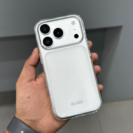 BLUEO CRYSTAL DROP CASE - WHITE ( No. 3067 )