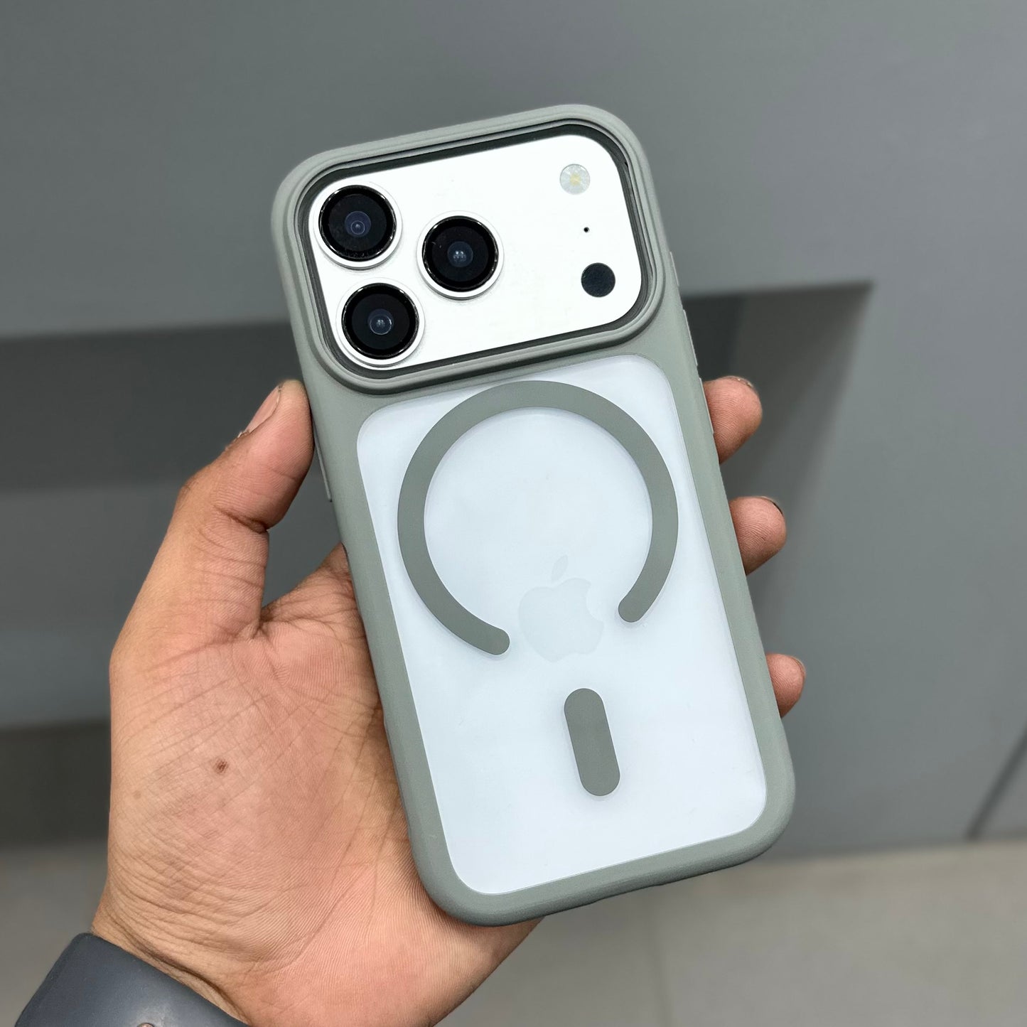 NY CAMO SHIELD MAGSAFE CASE - DARK GREY ( No. 3046 )