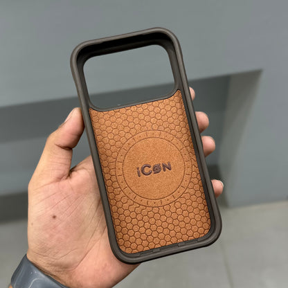ICON REAL CARBON CASE - BROWN 2.0 ( No. 3575 )