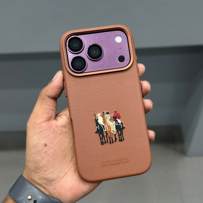 SANTA BARBARA JUSTIN CASE WITH MAGSAFE- BROWN ( No. 2240 )