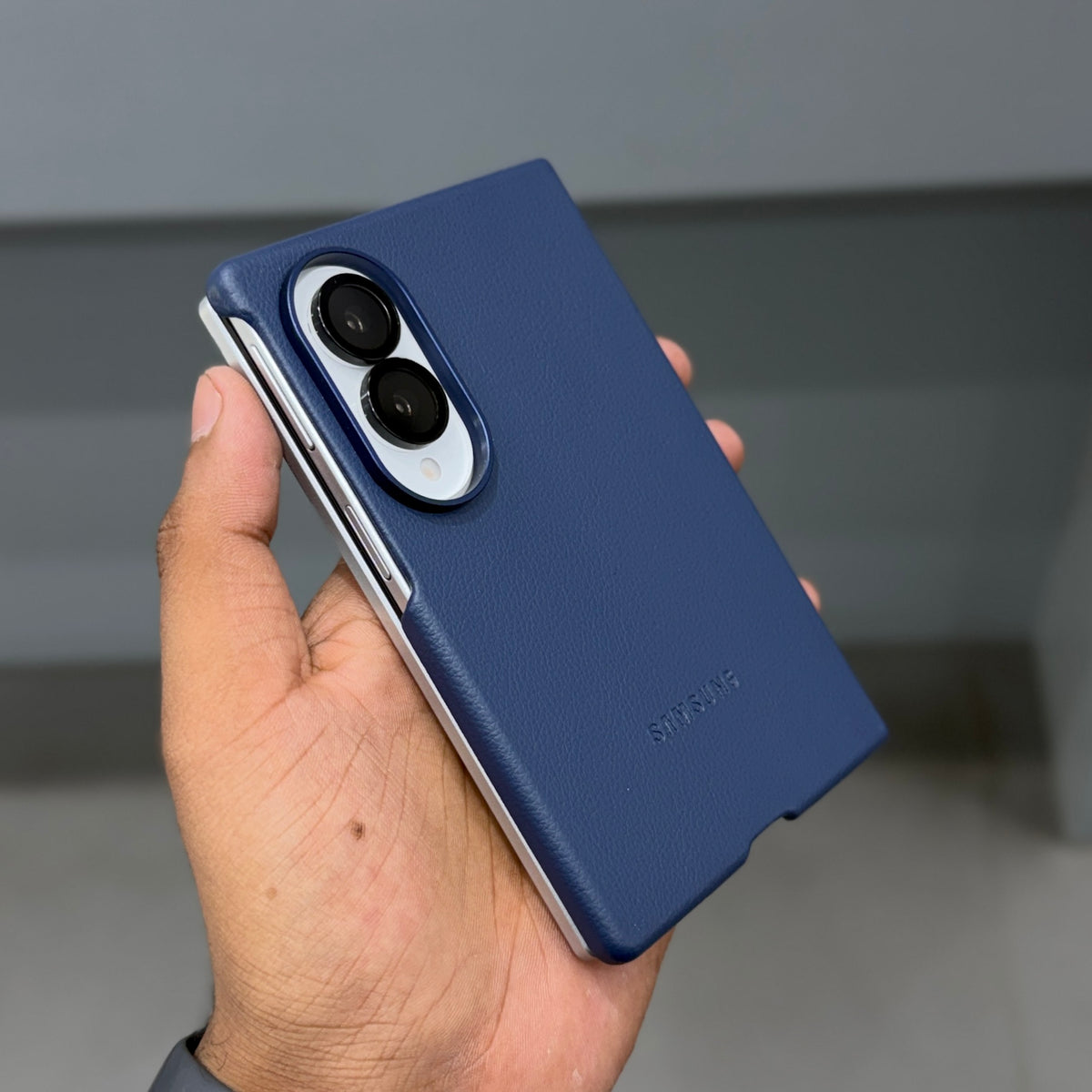 DREAMS VEGAN LEATHER CASE - BLUE ( No. 3859 )