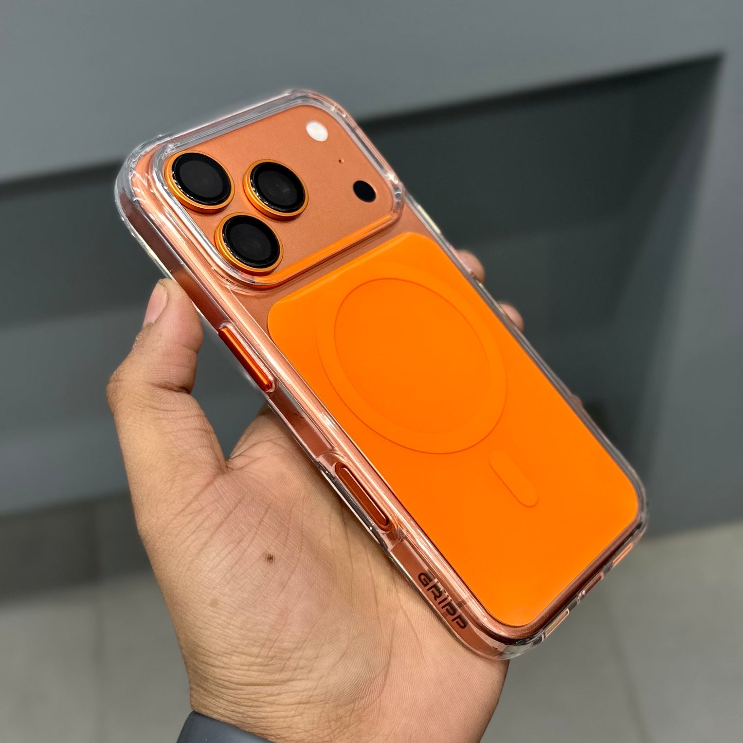 GRIPP NATIVE MAGSAFE CASE - ORANGE ( No. 3034 ) g1