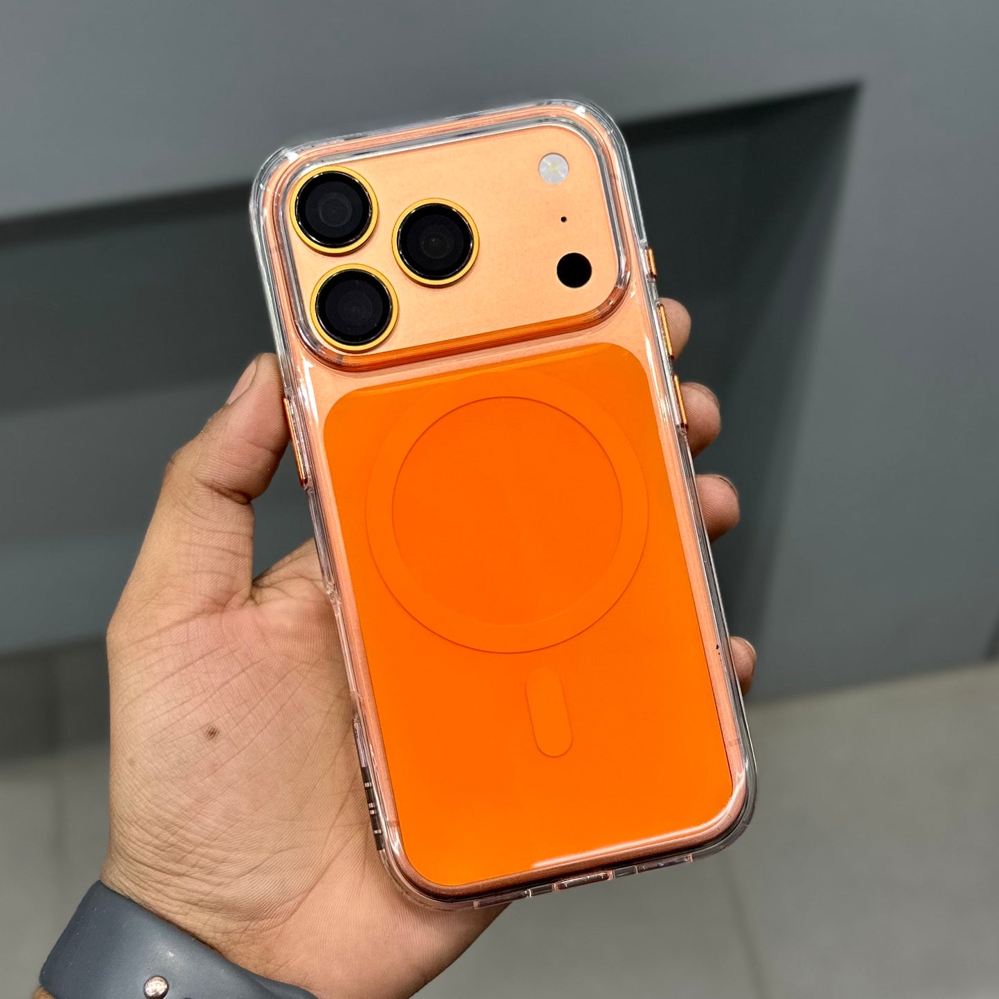 GRIPP NATIVE MAGSAFE CASE - ORANGE ( No. 3034 ) g1