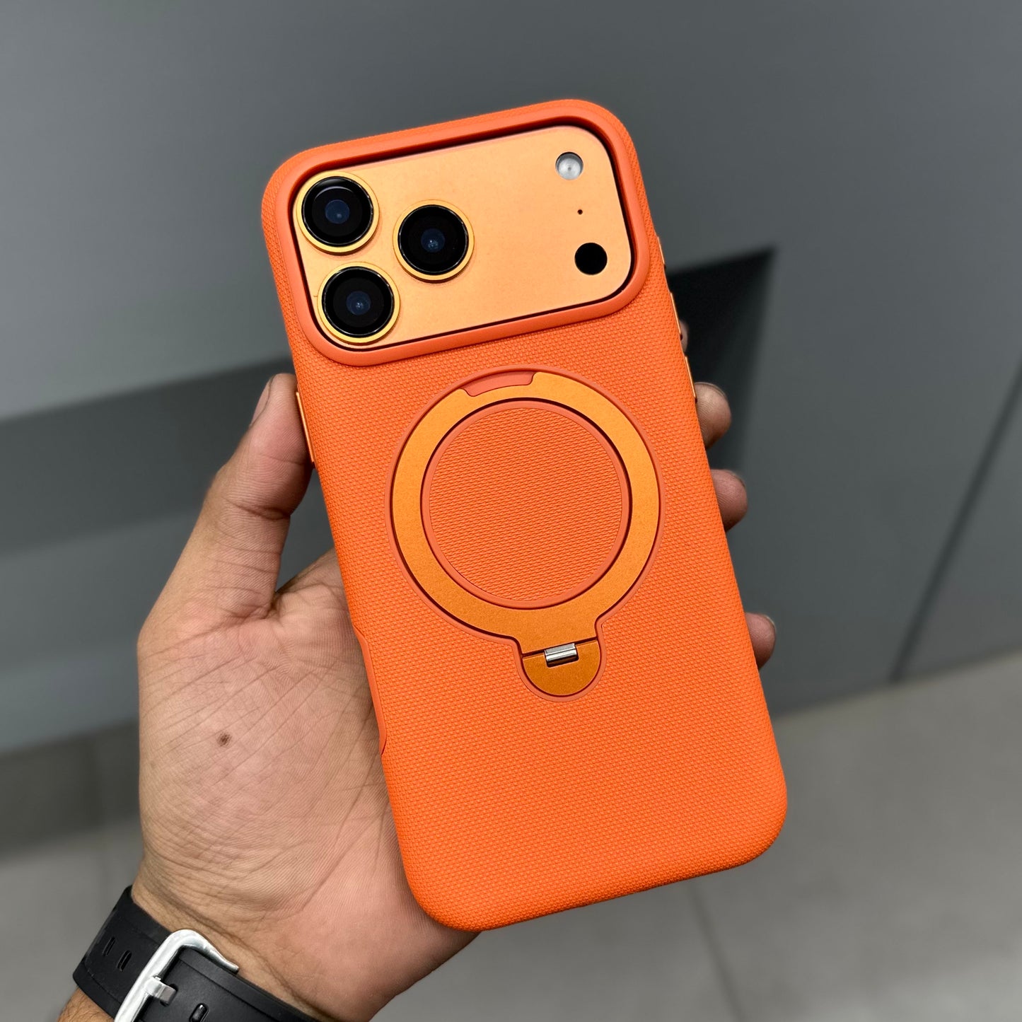 TADAMALL 360 MAGSAFE STAND CASE - ORANGE ( No. 2871 )