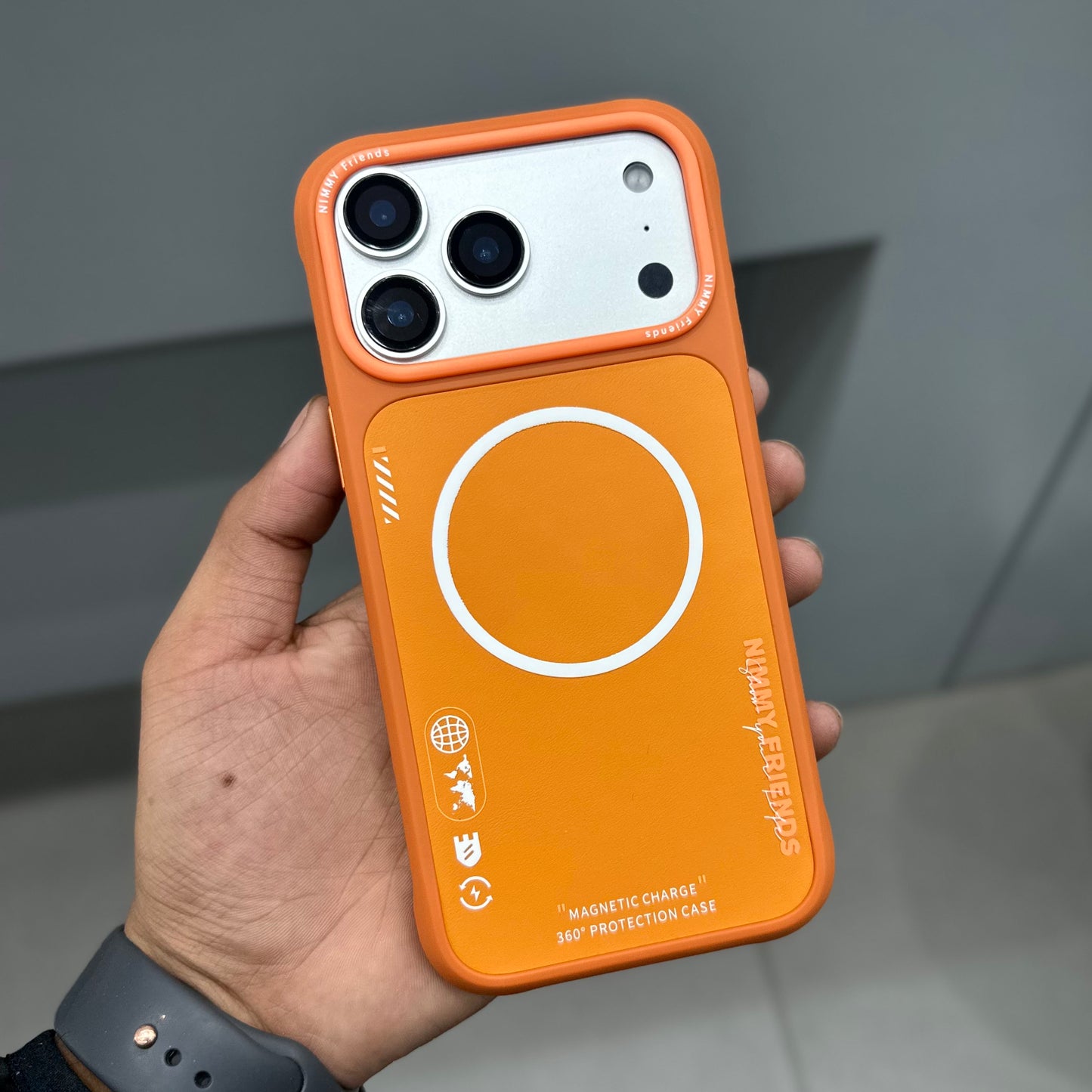 NIMMY MAGSAFE CASE - ORANGE ( No. 2837 )