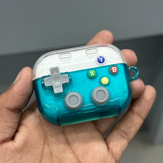 EGGSHELL GAME POD AIRPODS CASE-BLUE ( No. 3472 )