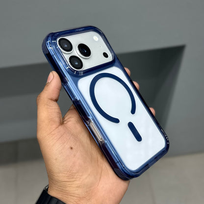 TRANZO TRIPLE LAYER MAGSAFE CASE-BLUE ( No. 2959)
