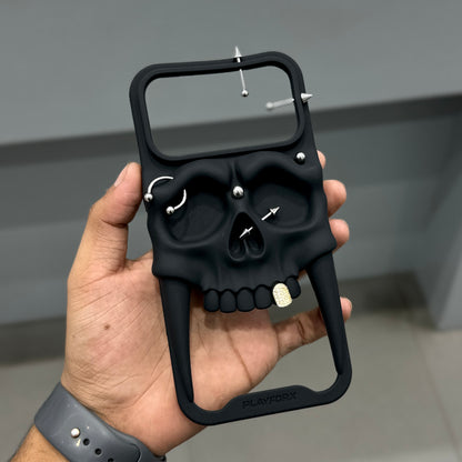PLAYFORX SKULL CASE - BLACK ( No. 4251 )