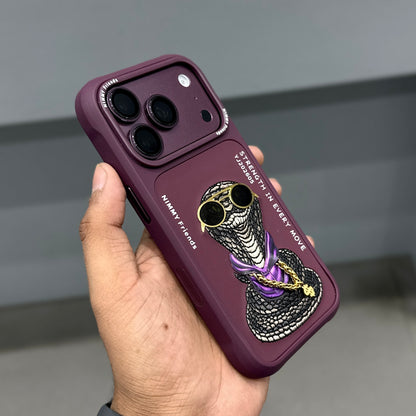 NIMMY COBRA CASE - BURGUNDY ( No. 4253 )
