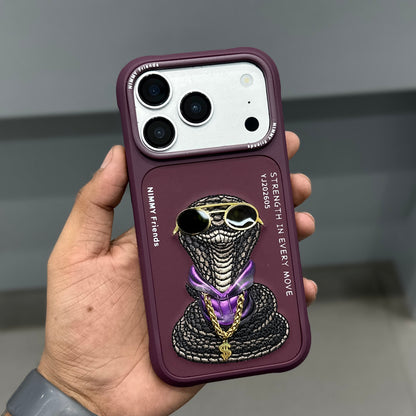 NIMMY COBRA CASE - BURGUNDY ( No. 4253 )