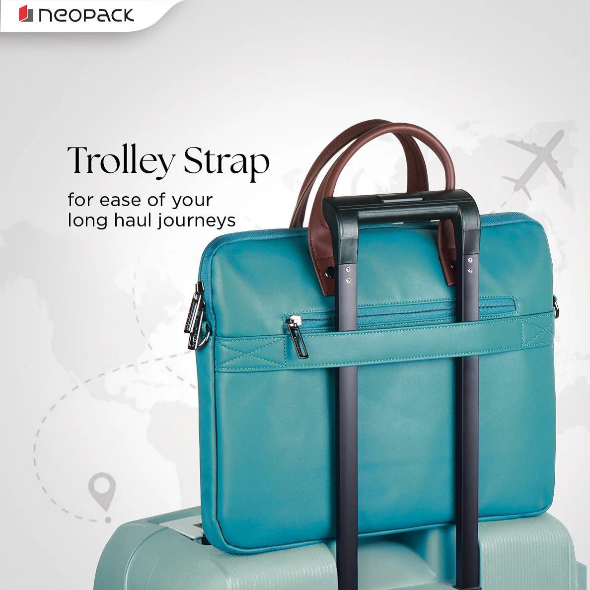 NEOPACK ELAN LAPTOP SLEEVE 14 INCH - SKY BLUE ( No. 3782 )