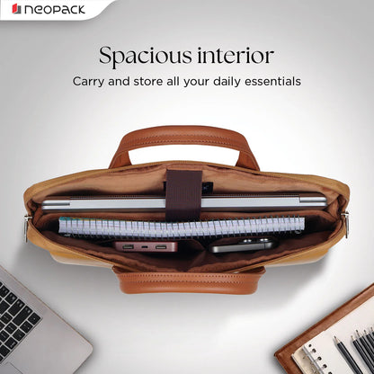 NEOPACK ELAN LAPTOP SLEEVE 14 INCH-TAN ( No. 3780 )
